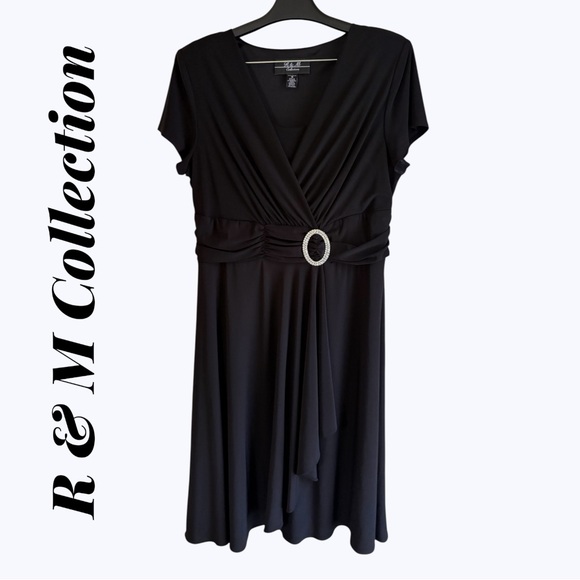 Black Midi Dress - Picture 7 of 10